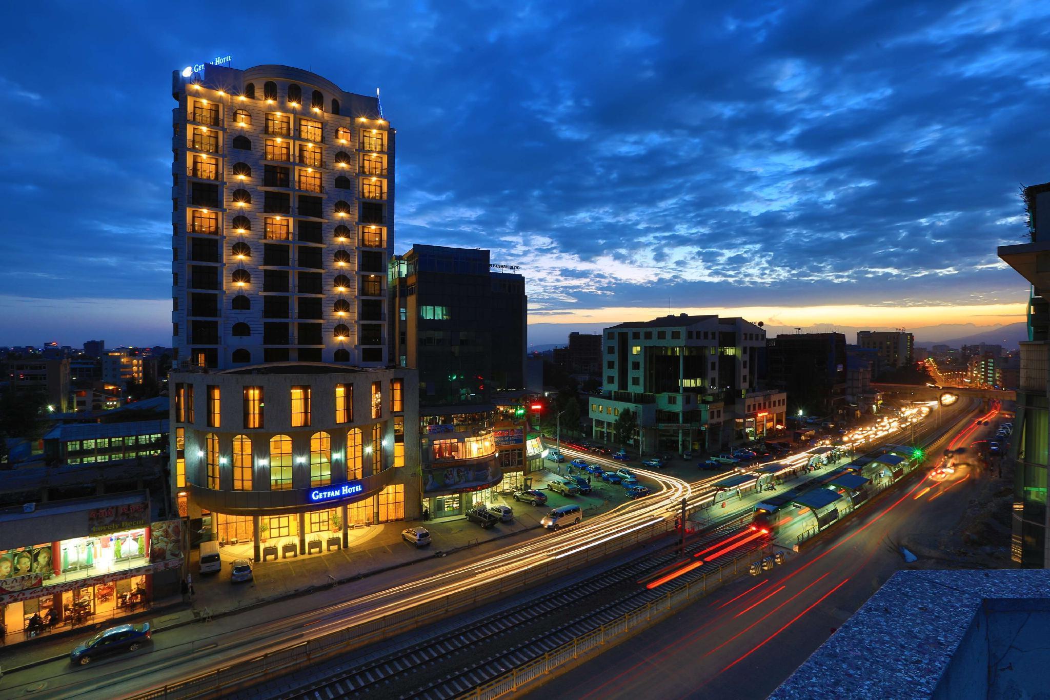 Getfam Hotel Аддис-Абеба Экстерьер фото
